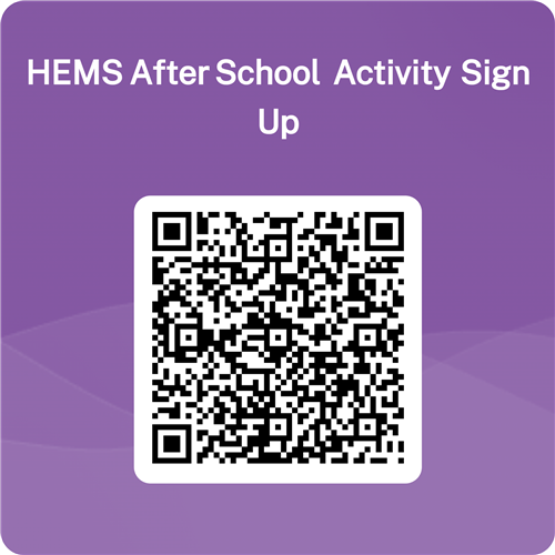 QR Code for After School Snacks